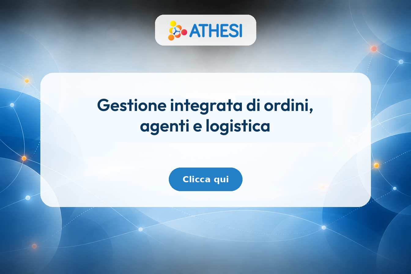 Gestione integrata di ordini, agenti e logistica